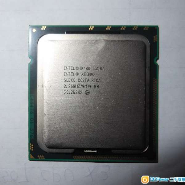 Intel Xeon E5507 2.26GHz 4M 4.80GT/s LGA1366 X58 4核4線CPU!