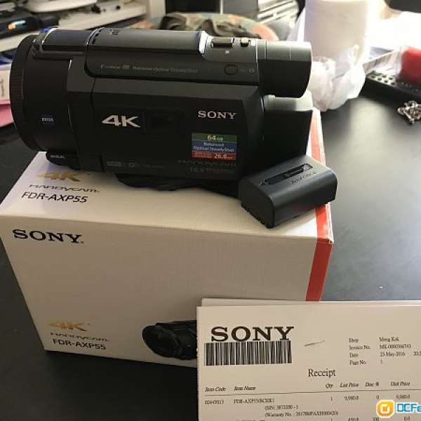 Sony FDR-AXP55 香港行貨 (99.9% New，只用一次)