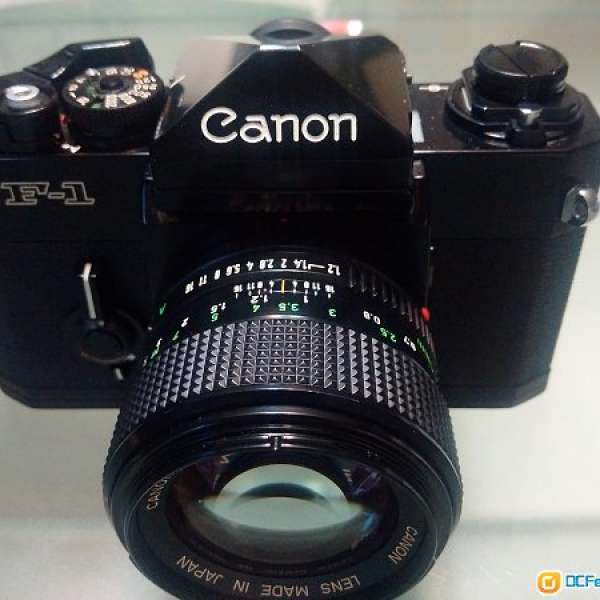 Canon F1 Film Camera (Black)