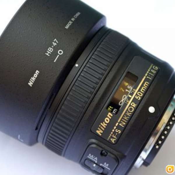 Nikon lens DX 50mm 1.8G
