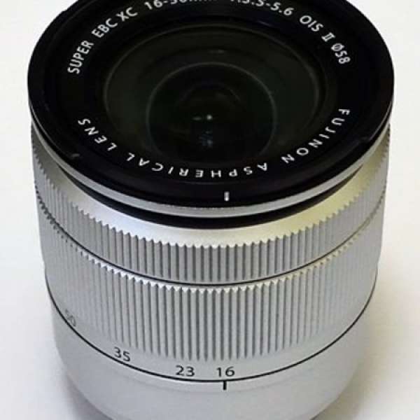 全新行貨銀色 Fujifilm XC16-50mm F3.5-5.6 OIS II 鏡頭