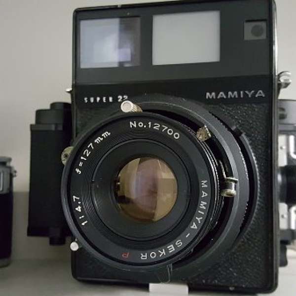 85% 新 Mamiya Super 23 + 127mm f4.7 + 6x9 back + left handle