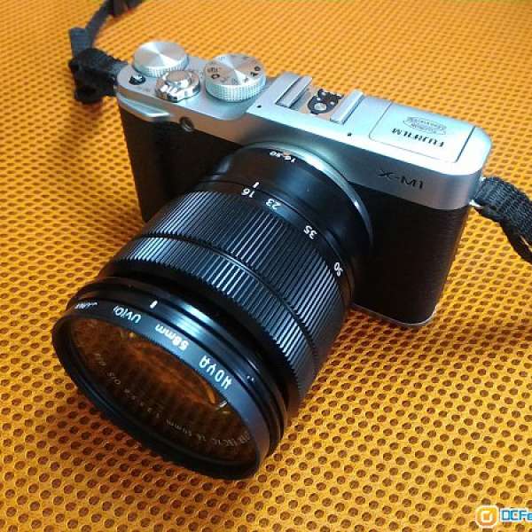 文青相機 Fujifilm X-M1 XM1 XM-1 + 16-50 lens kit set 銀黑色