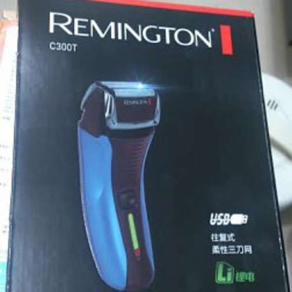 全新未開封雷明登（Remington）C300T 電動鬚刨