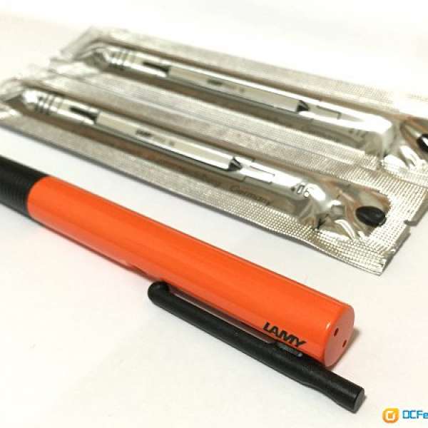 LAMY tipo 墨水走珠筆 rollerball pen + 2支全新筆芯 Germany品牌