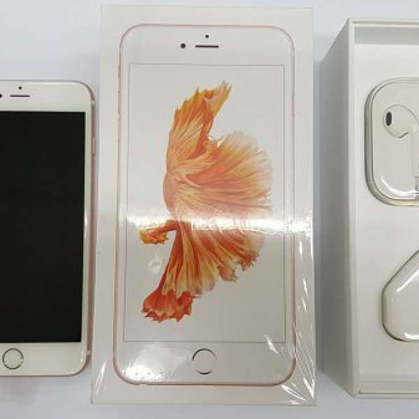 iPhone 6S Plus 64GB 玫瑰金色(剛換新機)