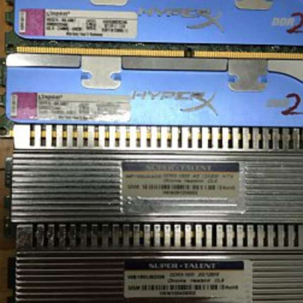 ADATA/Kingston DDR2 + SUPER+TALEBNT DDR3