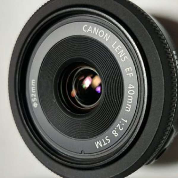 Canon EF 40 mm F 2.8, 99%new