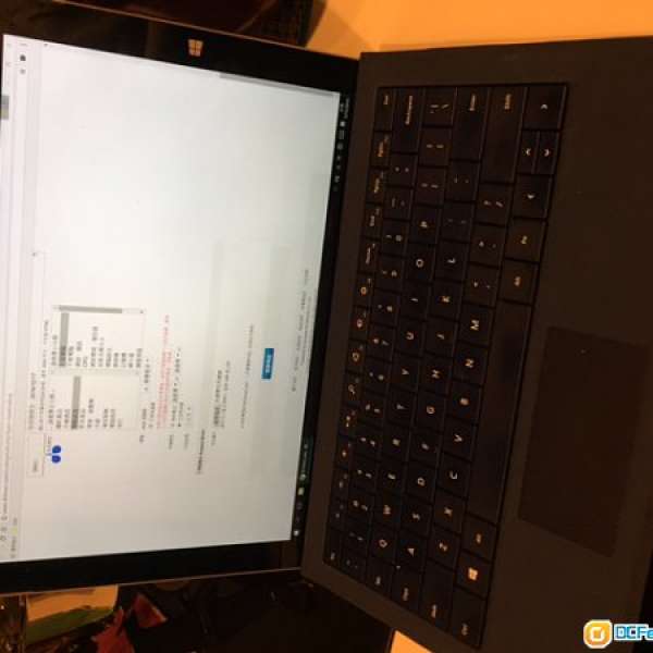 Microsoft Surface Pro 3 (128GB, 4GB RAM, Intel Core i5)包筆及鍵