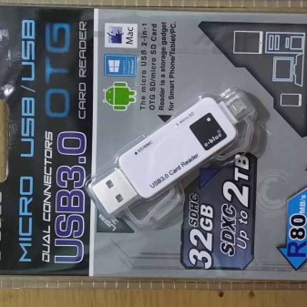 全新Card Reader, OTG USB3.0 high speed