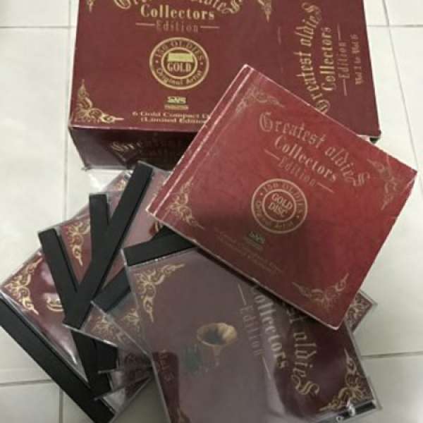懷舊經典英／中文金曲CD 17套 HK$100
