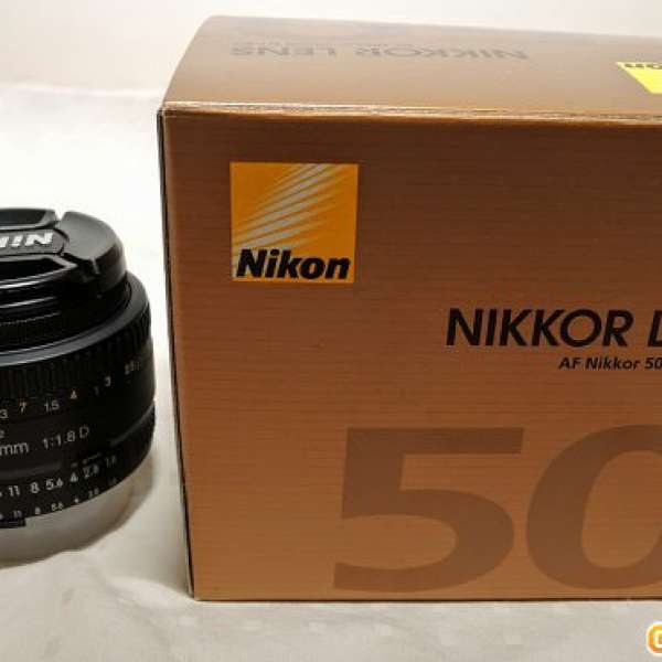 接近全新 Nikon AF Nikkor 50mm f/1.8D