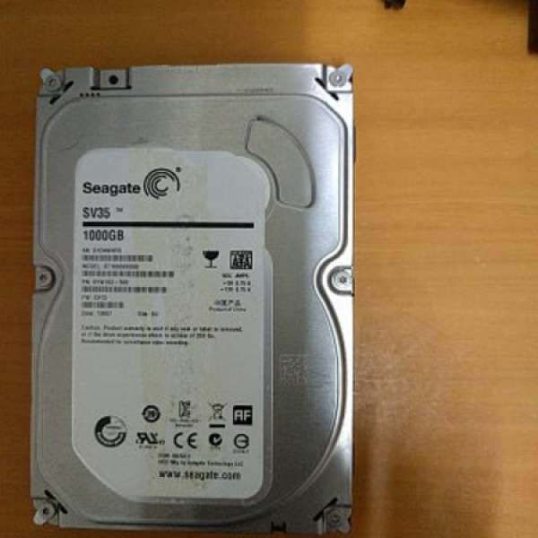 Seagate( SV35 TM)1000GB hard disk