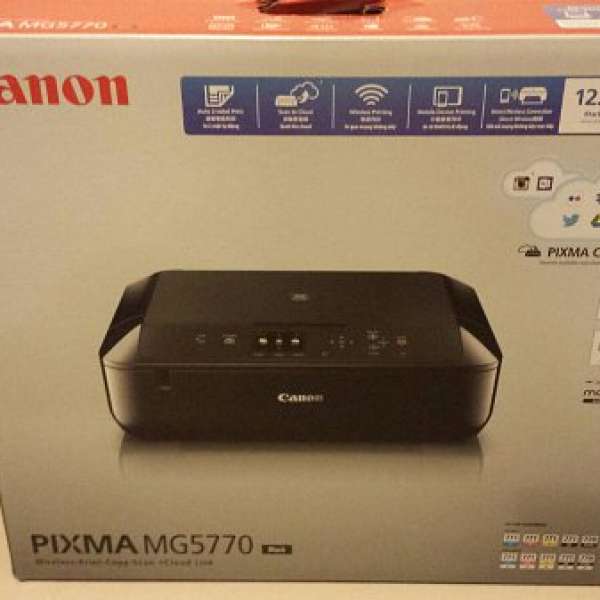 Canon pixma mg5770 printer