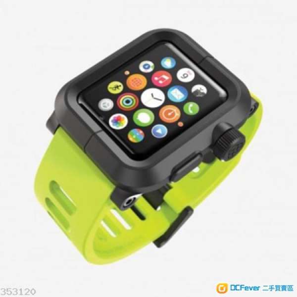 LUNATIKEPIK Apple Watch 42mm 黃色錶帶 (Series 2不適用)