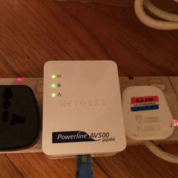 NETGEAR 500M Giga千兆接口 高速!! HomePlug 送Lan 線 (解決WIFI死位) 包郵