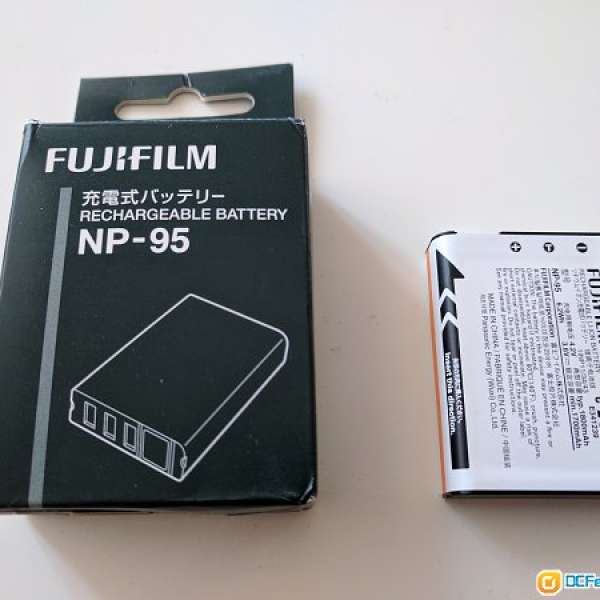 Fujifilm NP-95 相機電池 (適用於 X100/X70 系列)