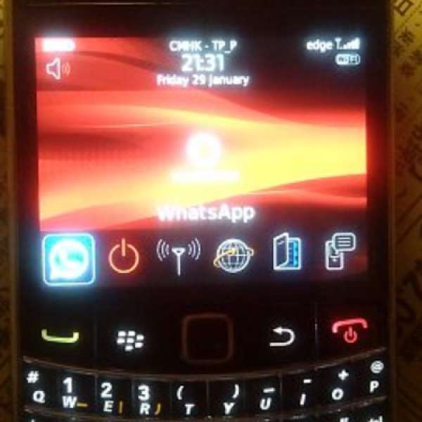 平售 Blackberry Bold 9700 可whatsapp