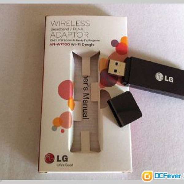 LG AN-WF100 Smart TV Wi-Fi Dongle 手指