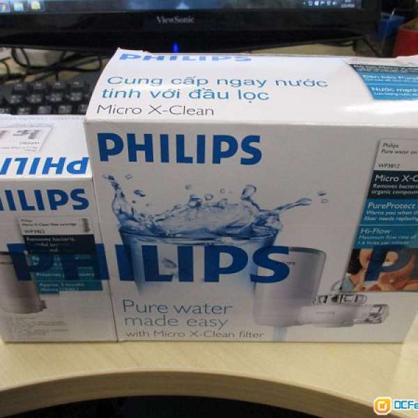 Philips 飛利浦 100% 全新 WP3812 水龍頭 濾水器 淨水器 共2個濾芯 行貨 現貨