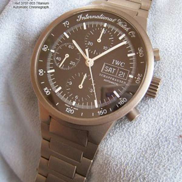 IWC International Watch Co.GST Chronograph Titanium 3707 discontinued