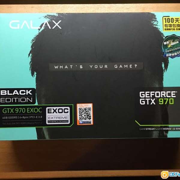 Galaxy GeForce GTX 970 EXOC 4G DDR5