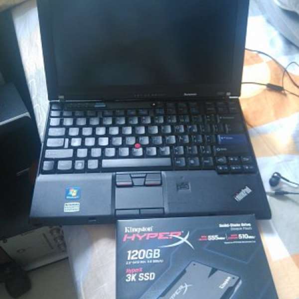 Lenovo x201 with new ssd