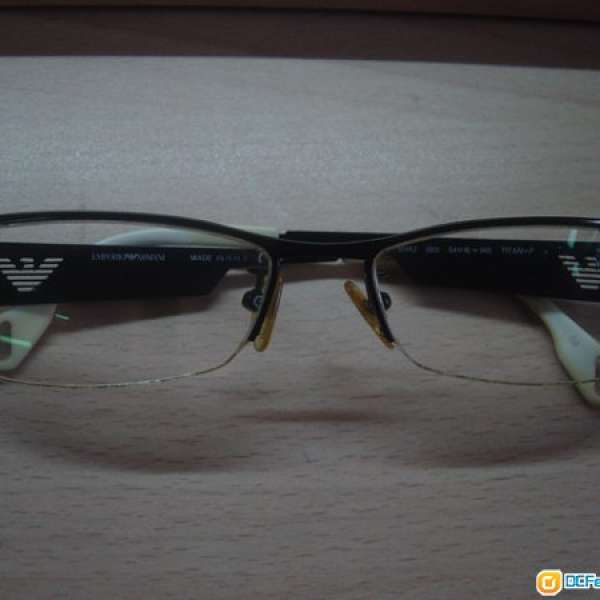 名廠 EMPORIO ARMANI 眼鏡框,只售HK$100(不議價, 請看貨品描述)