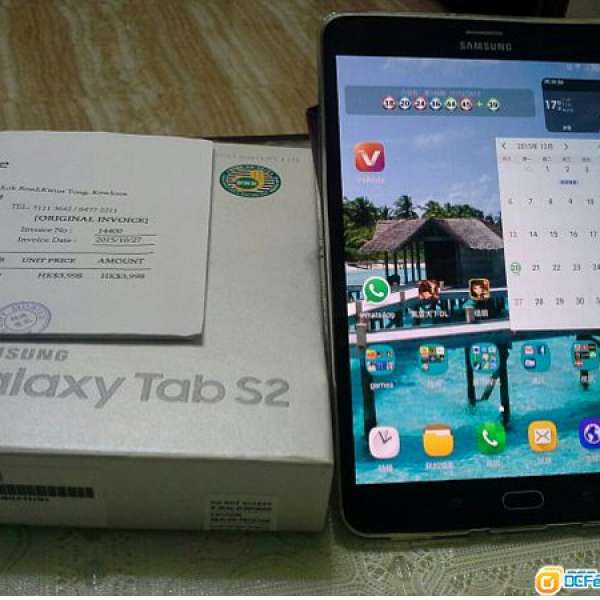 Samsung Galaxy Tab S2 8.0 LTE 4G ( 黑色) 95%new ,可打電話