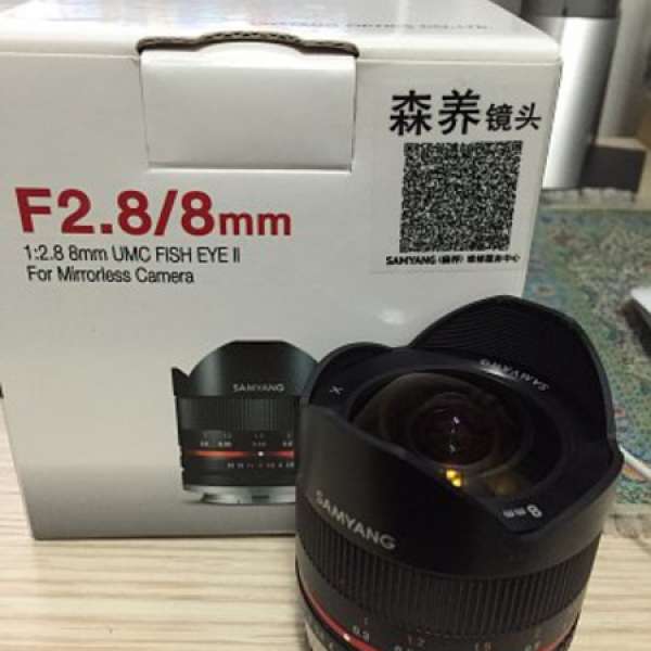 Samyang 8mm f/2.8 UMC Fish-eye ii (Fuji-MOUNT)