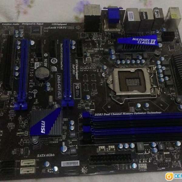 MSI Z68A-G45 (G3) 主機板 LGA1155