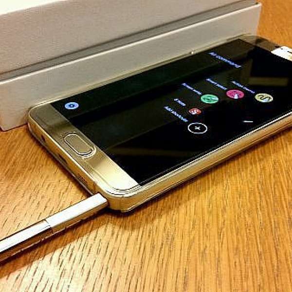 Samsung Galaxy note 5雙卡 Gold 32GB 金色 行貨 ＄4000