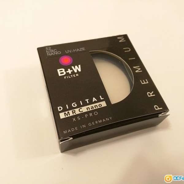 B+W 52mm UV Filter XS-PRO MRC nano