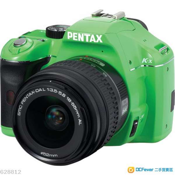 最後一部!全新Pentax K-x青綠色特別版單反機連18-55mm鏡頭 HK$1,080