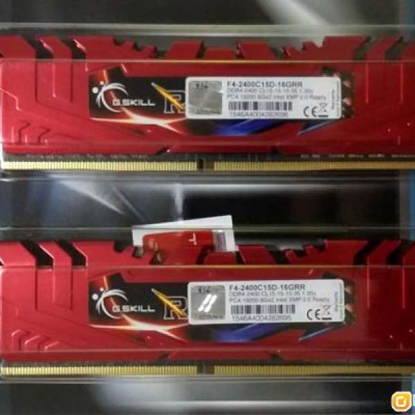 全新 G.Skill Ripjaws 4 DDR4 2400MHz 16GB kit (8GB x 2)