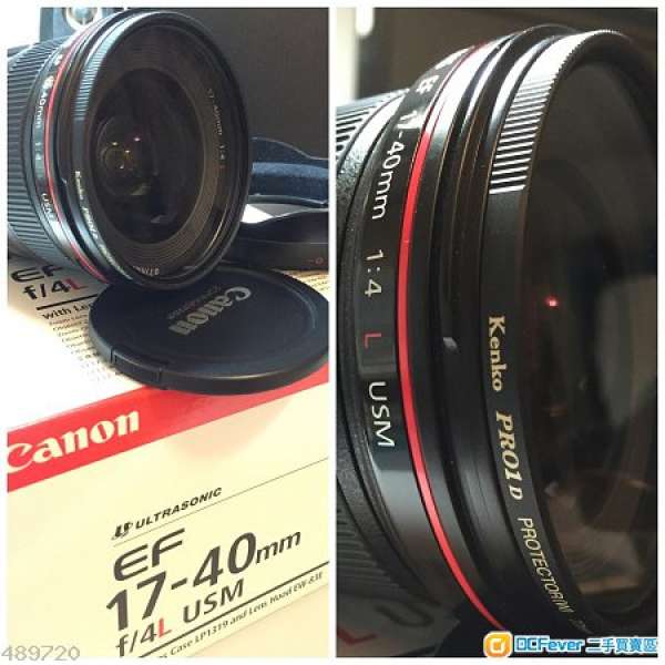 Canon EF 17-40mm F4 L USM