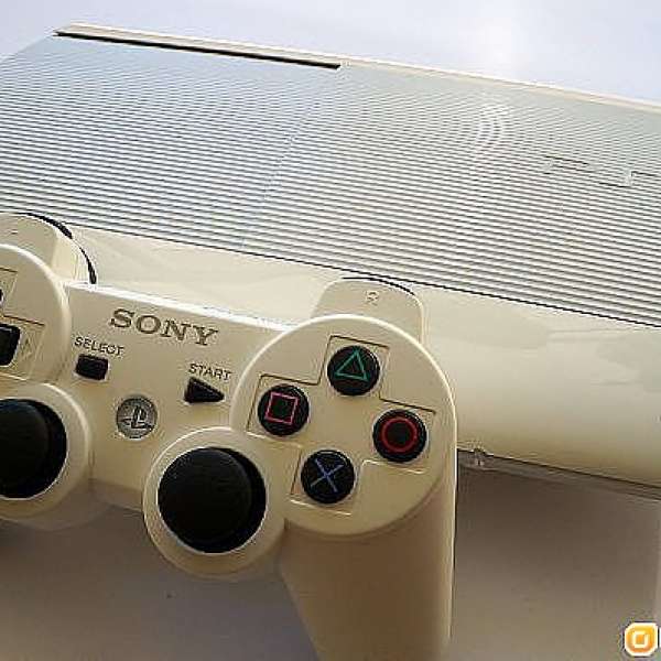 PS3 Super Slim 500Gb 白色 90%新