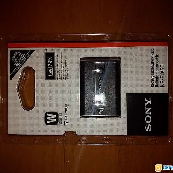 全新未拆封　Sony原廠 NP- FW50電池　(a7,a6000,a5000,NEX用)