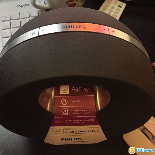 公司禮品 Philips Fidelio wireless speakers Airplay.DS3800W/10 全新
