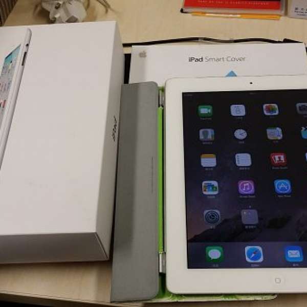 出售 iPad 2 16G 3G版連原裝Smart Cover全部有盒