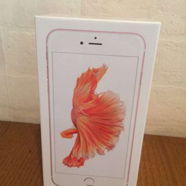 iphone 6s plus 64gb 玫瑰金色 100% new