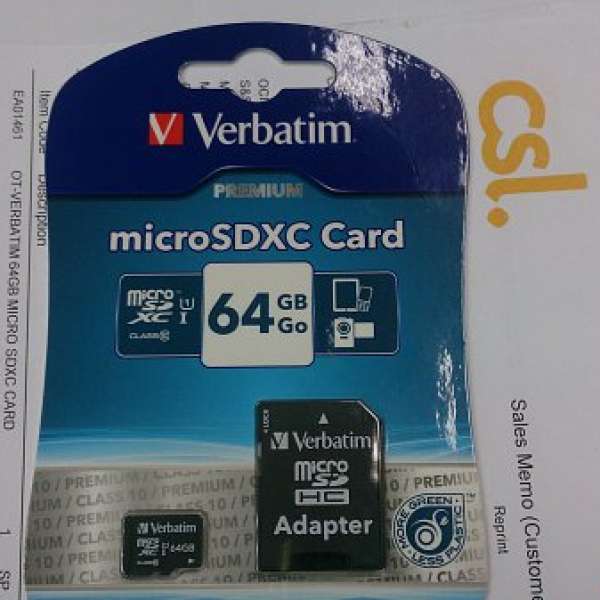Verbatim 64GB Micro SDXC Card