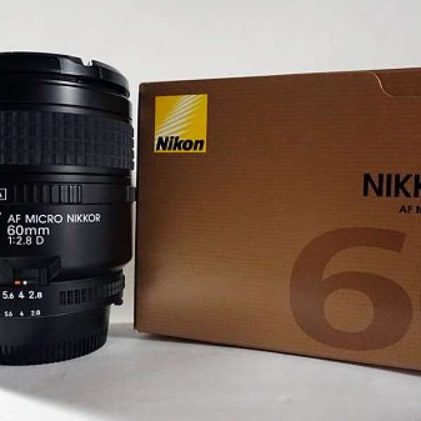 Nikon AF 60mm F/2.8D Macro