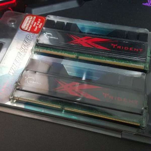 G.SKILL DDR3-2000 PC3-16000 2GB x 2 Kit Ram Not Kingston