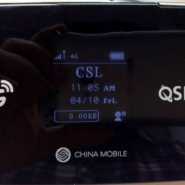 中國移動MIFI QSpot P2 香港各台 4G/3G 大陸中移動4G/TD-3G 無鎖