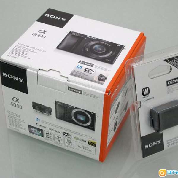 【100%全新】Sony A6000 連 16-50mm Kit 行貨有保