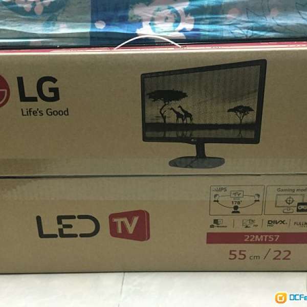 LG 22MT57 IPS LED內置高清電視iDTVFull HD 全新行貨 3年保養