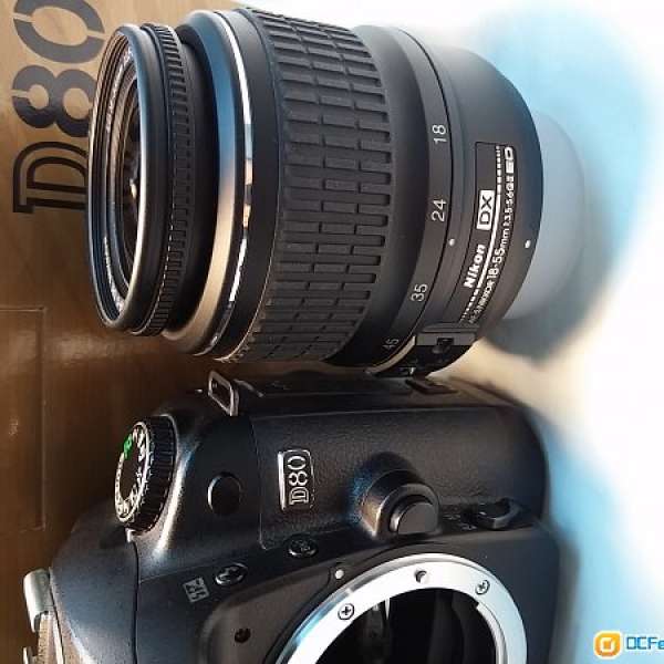 Nikon D80 + AFS18-55GⅡ