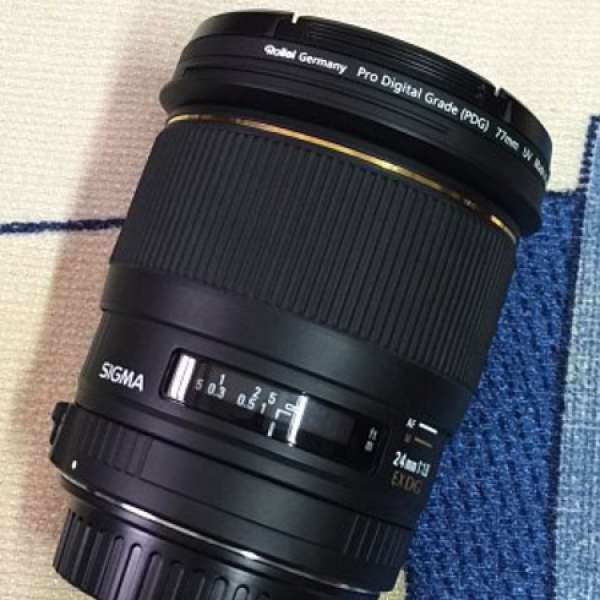 SIGMA 24mm F1.8 DG Macro EX lens (Canon Mount)