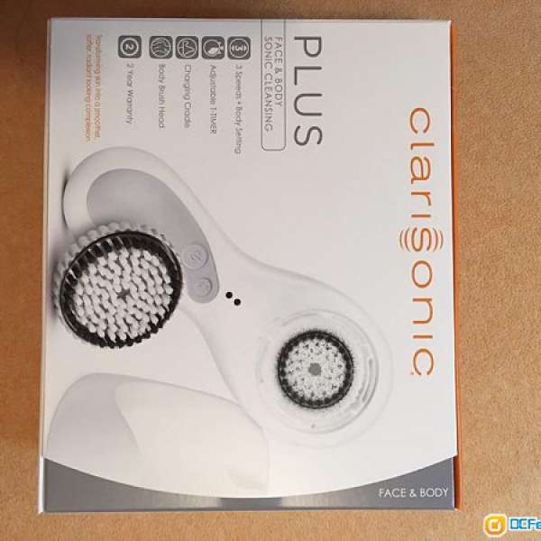 全新未用品clarisonic PLUS 面部及身體聲波淨膚